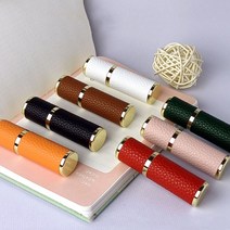 휴대용 리필 가죽케이스 향수 고급 5ml 공병, 화이트