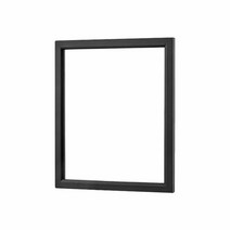 다인 DM900 360도회전 벽부착형 면도경 리얼블랙 화장실면도거울, 단품