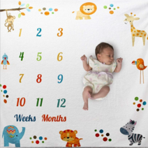 꼬미쮸 성장블랭킷 배경천 셀프성장촬영 50일 100일 주수사진, 02.사랑쑥쑥 블랭킷, 08.화관프레임