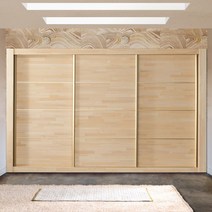 도담 원목 붙박이 슬라이딩 장롱 모음 (도담01 02 03 04), 03. 편백, 04. 12자 (3546mm)