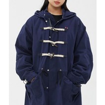 로맨틱크라운 피쉬테일 더플 코트 네이비