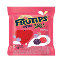네슬레 프루팁스 말랑 베리믹스 60g 수입 과일 젤리, 1개