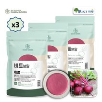 국산 진도 비트 가루 분말 건조 레드비트 파우더 주스, 3팩(500g), 3개