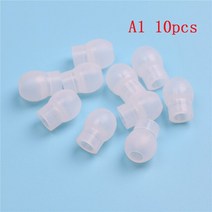 귀마개10 개/몫 슈퍼 편안하고 부드러운 Stethoscope 귀 플러그 이어팁 Earpieces 4 색 도매, 04 A1