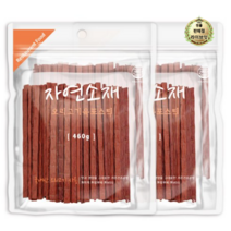 라이브잇 홋가이도푸즈 자연소재 애견 육포스틱 460g, 12개입, 오리고기육포스틱 맛