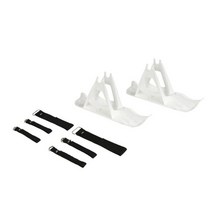 숏스키세트 스노우 보드 키즈 밸런스 자전거 스노우 보드 썰매 타이어 부품 스쿠터 썰매 두 바퀴 겨울 썰매 액세서리, w, 하얀색