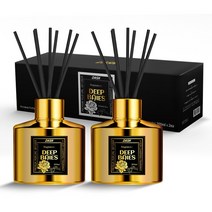 대쉬 프리미엄 퍼퓸 디퓨저 실내 방향제 200ml 2개 세트, 딥 베이 (Deep Baies)