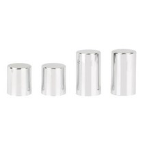 오토바이악세사리 튜닝 할리 여행용 스트리트 글라이드 일렉트라 글라이드로드 킹 용 4Pcs 블랙 크롬 도킹 하드웨어 포인트 커버 세트, chrome