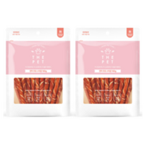 전연령견(생후 3개월 이후) THE PET 연어 우유 스틱껌 160g 2개