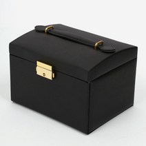 반지정리함 휴대용반지케이스 목걸이보관 폐물함 블랙