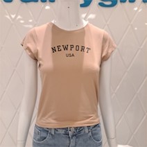 밸리걸 NC14 라운드레터링저지티셔츠 라운드레터링저지티셔츠 910590