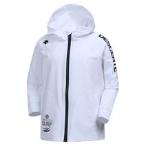 데상트 주니어 WATER 퍼포먼스 집업형 래쉬가드 S822JEKT50-WHT0