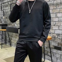 오너클랜 남성 긴팔 상하의 트레이닝복 이지 웨어 외출복 세트[W9A73DC]