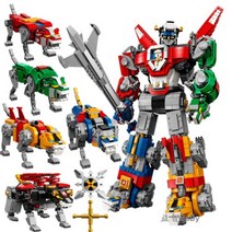 백수왕 볼트론 고라이온 호환 블럭 어른 고전 장난감 피규어 테크닉, 볼트론 백수왕 2600피스