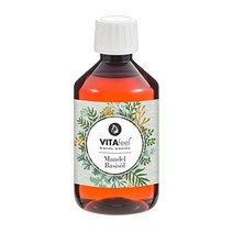 meavita 아몬드 오일 베이스 오일 1팩(1 x 250ml) 비건 gmo 기술 없음 피부 및 모발 관리에 이상적 아로마테라피 및 마사지 오일 또는 천연 화장품용 베이스 오일, 250ml