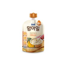 맘마밀 안심이유식 표고버섯과 소고기(12개월) 100g, 1팩, 단호박과 소고기