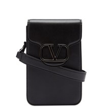 발렌티노 Valentino V Logo Mini 크로스백 슬링백 - Nero, One Size