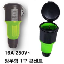 by-방우 1구 콘넥타 잭 (전기공사 전기설비 건설 주택 설계 전기제품 전기부품 콘센트 사시꼬미), 10개