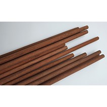 멀바우 얇은 목봉 10mm [무료재단] 원목봉 나무봉 우드봉 마크라메 재료 DIY, 길이 1800mm (180cm)