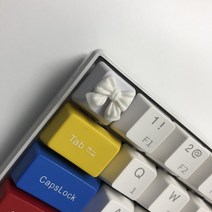 포인트 키캡 esc 리본, 화이트