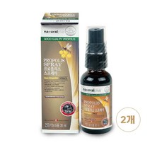 캐나다 뿌리는 프로폴리스 스프레이 고함량 플라보노이드 수 수용성 프로폴리스원액 액상 리퀴드 구강 목 면역력 비프로폴리스 효능 추천 직구 propolis spray, 30ml, 2개