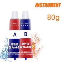 초강력 금속접착제 에폭시 용접 배관 쇠 접착제 Kafuter A + B 접착제 80/20g 산업용 수리 아크릴 레이트, 02 80g, 02 80g