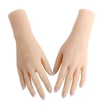 의수 실리콘 핸드 모델 매니큐어 잡화 반지 팔찌 손, 지골 왼손 손가락