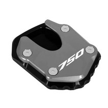 xadv750 adv125 바이크튜닝용품CNC 킥 스탠드 발 사이드 확장 패드 HONDA X ADV 750 2021-2022 용 오토바이, 18 750 GREY