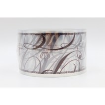 케익띠 영문 왕관 초코 8cm 쵸코