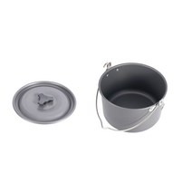 경질코펠2인용/코펠 냄비 2인용 접시 취사용품 경질코펠 코펠 냄비 2인용