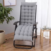 스위트리온 하늘마루체어 접이식 리클라이너 의자 + 구름쿠션 + 목베게, 그레이