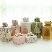 린넨원통디피상자 DIY 모음 전통포장 전통장식, 린넨원통디피상자(핑크)중