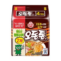 오뚜기 오동통면 120g, 4개