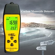 산소농도측정기 공기질측정기 탐지기 산소포화도 휴대용 SmartSensor 일산화탄소 미터 CO 가스 누출 감지기, 한개옵션0
