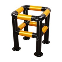 가드레일 안전 차단봉 차단벨트 중앙분리대 도로 통행 진입 소화전 U자형 충격 흡수, J