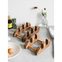 원목 묵직한 도마거치대 4type 도마홀더 도마받침대, 1개, 라운드2구