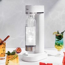 탄산수제조기 탄산수 자동 실린더 딜라이트소다, 스테인리스(가스 실린더 1개 + 물병 1개)