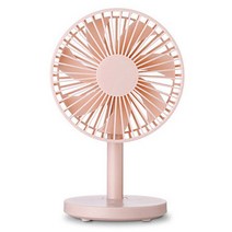 [MantaX] 3단조절 세븐윙 미니 USB 선풍기, 핑크