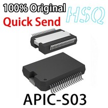 공압 부품 5개 APIC-S03 자동차 PC 보드 전원 드라이브 칩, 한개옵션0