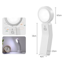 충전식 손난로 USB 보조배터리 샤오미 Mijia 야간 조명 모션 센서 무선 캐비닛 옷장 침실 장식, 02 white light charging