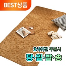 딜리퍼 극세사 체크 그리드 러그 거실 침실 미니 카페트