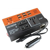 인버터다기능 자동차 범용 인버터 2000W 피크 전력 DC 12V ~ 220V 다중 보호 인버터, 1개