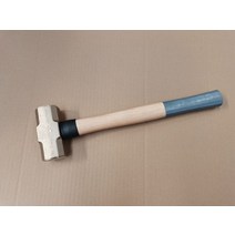 오크 브랜드 비 스파크 안전 도구 알루미늄 청동 슬레지 해머 1kg 나무 손잡이, 한개옵션0