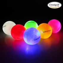골프공 세척 세척기 브러쉬 기계 Crestgolf 방수 led 골프 공 4 개갑 야간 훈련 골프 연습 공 2022 최신 고경도 소재 93, 노란색 골프 공