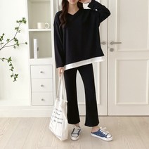 몽땅겟 트레이닝복 상하의 세트 레이어드 무지 츄리닝세트 봄 가을 국내산
