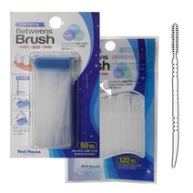 [0UK] 이쑤시게 양면 치간칫솔 휴대통 리필 이쑤시개 이쑤시게 치간치솔 구강용품 치아 234567EA, 120개입 리필