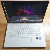 LG그램 터치 14TD990 사무용 싼 가벼운 중고 노트북, WIN10 Home, 16GB, 256GB, 코어i5, 화이트