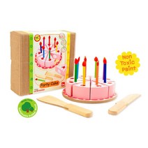 원목 생일케익 유아 소꿉놀이 선물 아이들생일선물 재밌는놀이 유치부선물 소꿉장난감