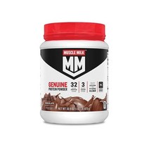 뉴 머슬밀크 제뉴인 프로틴 875g 초코렛 카세인 유청 단백질 복합 Muscle Milk Genuine 가루 분말 파우더 미국직구, 1개