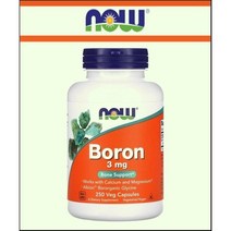 나우푸드 보론 boron 3mg 베지캡슐 250정, 1개